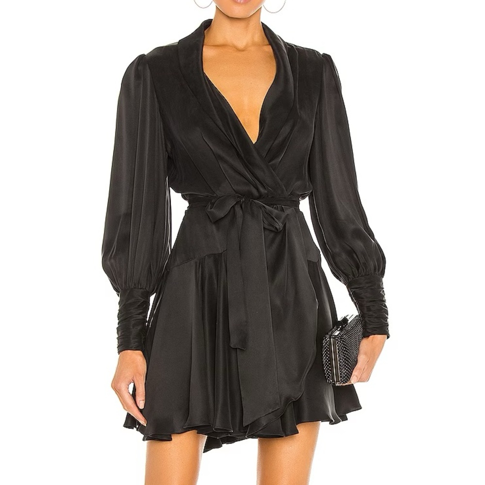 Zimmermann Silk Wrap Mini Dress Size 0 / US 4